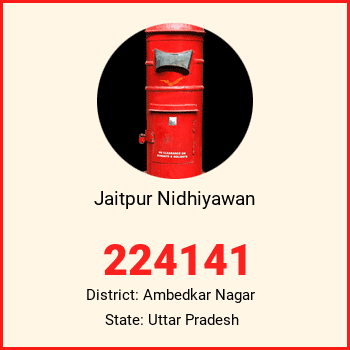 Jaitpur Nidhiyawan pin code, district Ambedkar Nagar in Uttar Pradesh