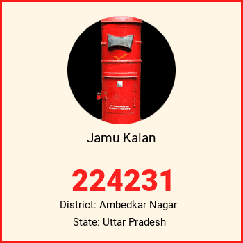 Jamu Kalan pin code, district Ambedkar Nagar in Uttar Pradesh