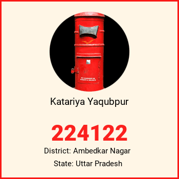 Katariya Yaqubpur pin code, district Ambedkar Nagar in Uttar Pradesh