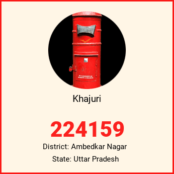Khajuri pin code, district Ambedkar Nagar in Uttar Pradesh