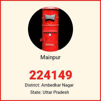 Mainpur pin code, district Ambedkar Nagar in Uttar Pradesh