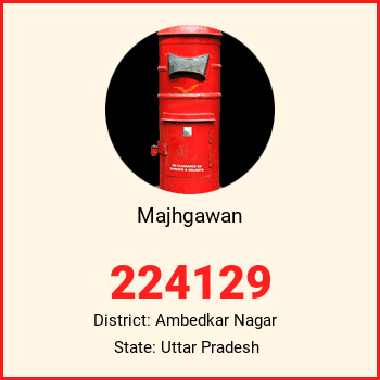 Majhgawan pin code, district Ambedkar Nagar in Uttar Pradesh