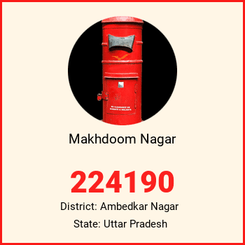 Makhdoom Nagar pin code, district Ambedkar Nagar in Uttar Pradesh