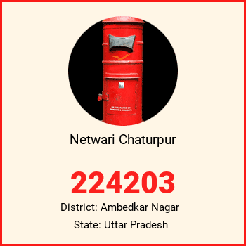 Netwari Chaturpur pin code, district Ambedkar Nagar in Uttar Pradesh