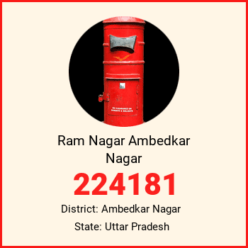 Ram Nagar Ambedkar Nagar pin code, district Ambedkar Nagar in Uttar Pradesh