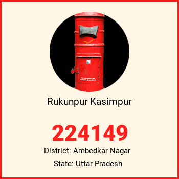 Rukunpur Kasimpur pin code, district Ambedkar Nagar in Uttar Pradesh