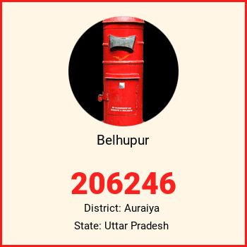 Belhupur pin code, district Auraiya in Uttar Pradesh