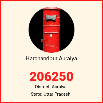 Harchandpur Auraiya pin code, district Auraiya in Uttar Pradesh
