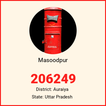 Masoodpur pin code, district Auraiya in Uttar Pradesh
