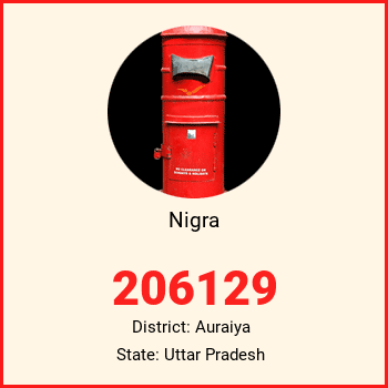 Nigra pin code, district Auraiya in Uttar Pradesh