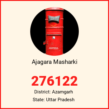 Ajagara Masharki pin code, district Azamgarh in Uttar Pradesh