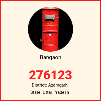 Bangaon pin code, district Azamgarh in Uttar Pradesh