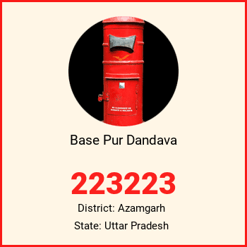 Base Pur Dandava pin code, district Azamgarh in Uttar Pradesh