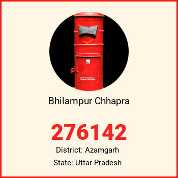 Bhilampur Chhapra pin code, district Azamgarh in Uttar Pradesh