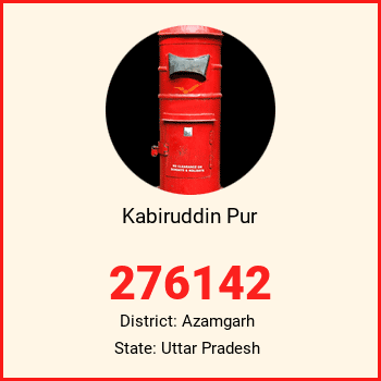 Kabiruddin Pur pin code, district Azamgarh in Uttar Pradesh