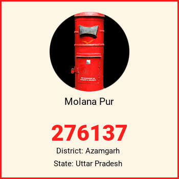 Molana Pur pin code, district Azamgarh in Uttar Pradesh