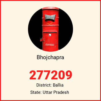 Bhojchapra pin code, district Ballia in Uttar Pradesh