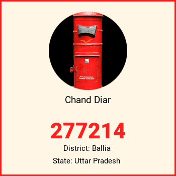 Chand Diar pin code, district Ballia in Uttar Pradesh