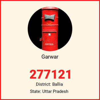 Garwar pin code, district Ballia in Uttar Pradesh