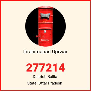 Ibrahimabad Uprwar pin code, district Ballia in Uttar Pradesh
