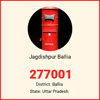 Jagdishpur Ballia pin code, district Ballia in Uttar Pradesh