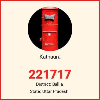Kathaura pin code, district Ballia in Uttar Pradesh