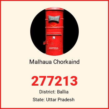 Malhaua Chorkaind pin code, district Ballia in Uttar Pradesh