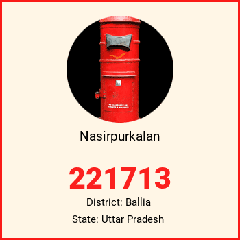 Nasirpurkalan pin code, district Ballia in Uttar Pradesh