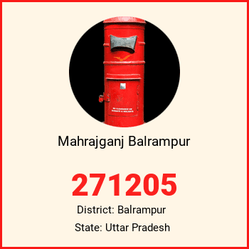 Mahrajganj Balrampur pin code, district Balrampur in Uttar Pradesh