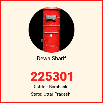 Dewa Sharif pin code, district Barabanki in Uttar Pradesh