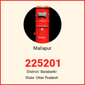Mallapur pin code, district Barabanki in Uttar Pradesh