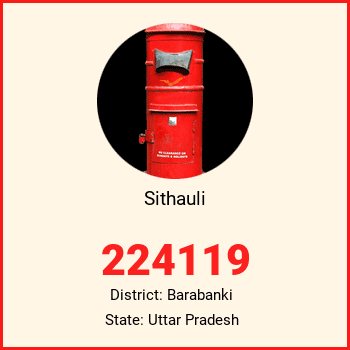 Sithauli pin code, district Barabanki in Uttar Pradesh