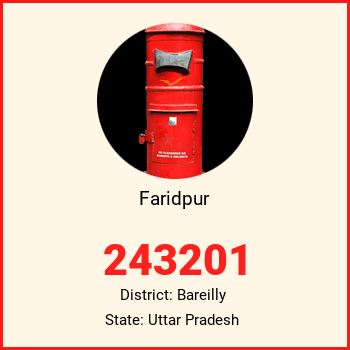 Faridpur pin code, district Bareilly in Uttar Pradesh