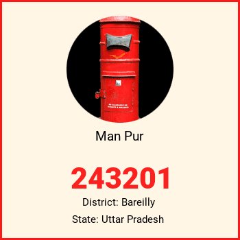Man Pur pin code, district Bareilly in Uttar Pradesh