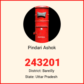 Pindari Ashok pin code, district Bareilly in Uttar Pradesh