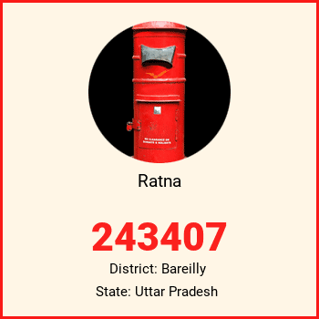 Ratna pin code, district Bareilly in Uttar Pradesh