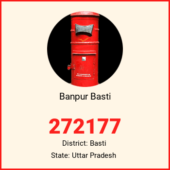 Banpur Basti pin code, district Basti in Uttar Pradesh