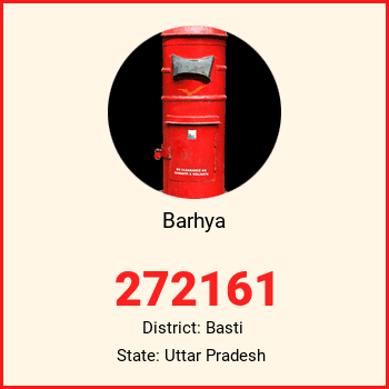 Barhya pin code, district Basti in Uttar Pradesh