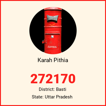 Karah Pithia pin code, district Basti in Uttar Pradesh