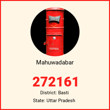 Mahuwadabar pin code, district Basti in Uttar Pradesh