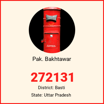 Pak. Bakhtawar pin code, district Basti in Uttar Pradesh