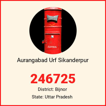 Aurangabad Urf Sikanderpur pin code, district Bijnor in Uttar Pradesh