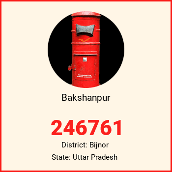 Bakshanpur pin code, district Bijnor in Uttar Pradesh
