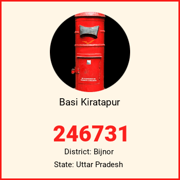 Basi Kiratapur pin code, district Bijnor in Uttar Pradesh