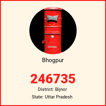 Bhogpur pin code, district Bijnor in Uttar Pradesh