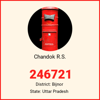 Chandok R.S. pin code, district Bijnor in Uttar Pradesh