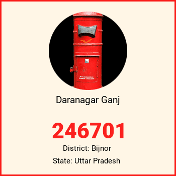 Daranagar Ganj pin code, district Bijnor in Uttar Pradesh