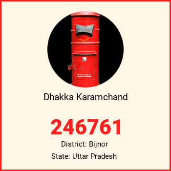 Dhakka Karamchand pin code, district Bijnor in Uttar Pradesh