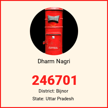 Dharm Nagri pin code, district Bijnor in Uttar Pradesh
