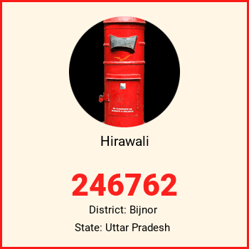 Hirawali pin code, district Bijnor in Uttar Pradesh